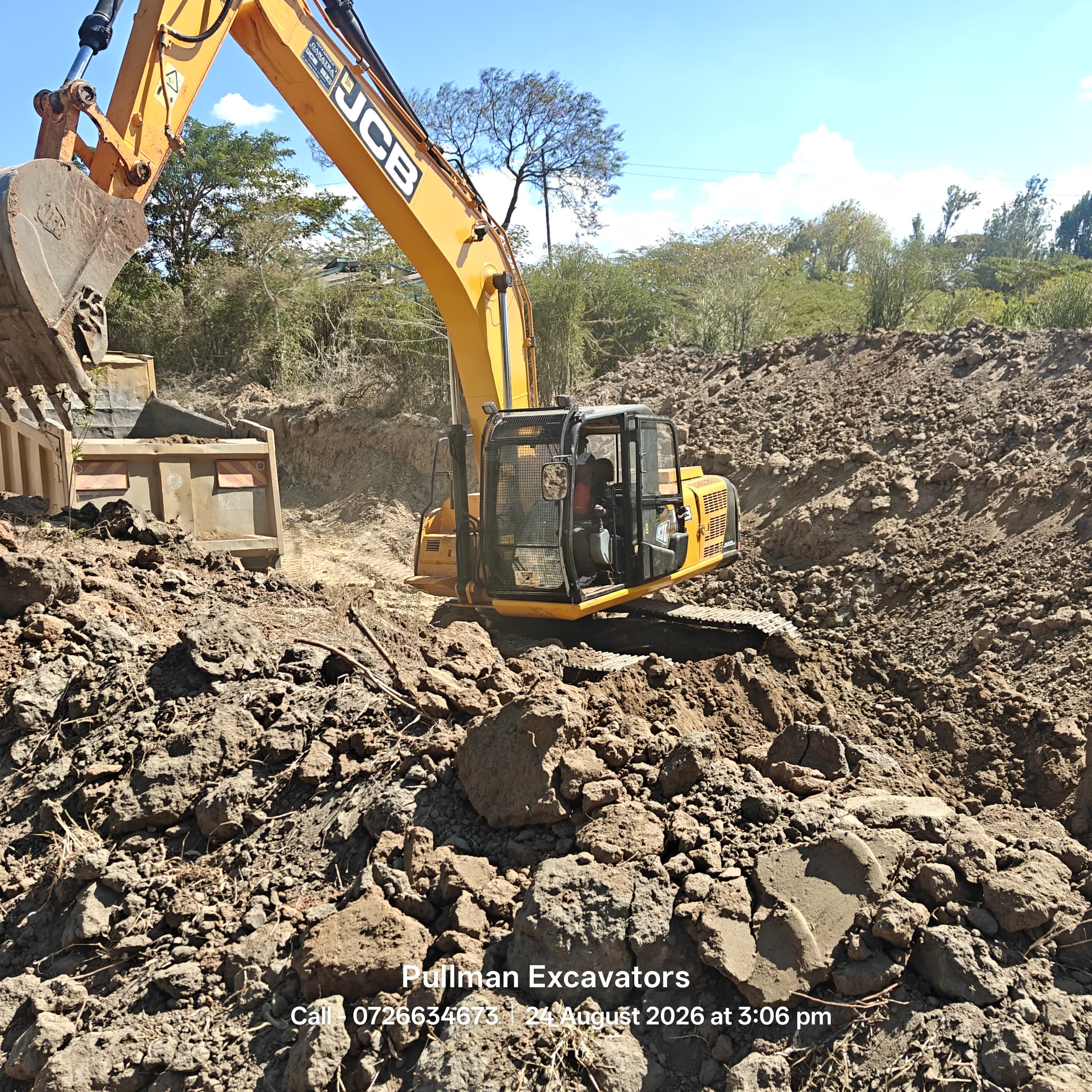 MACHAKOS dam work